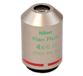 Nikon位相差平場螢光物鏡 – CFI Plan Fluor DL 4XF